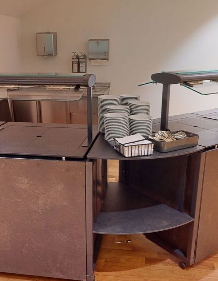 Mobile Cateringausgabe